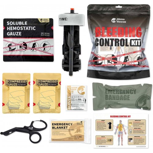 Комплект для остановки кровотечений «Bleeding Control Kit» Rhino Rescue в Сергиевом Посаде