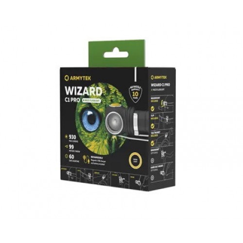 Мультифонарь Armytek Wizard C1 Pro Magnet USB (теплый свет) в Сергиевом Посаде