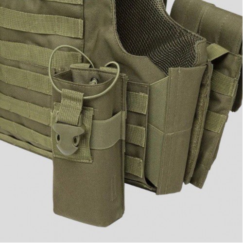 Тактический разгрузочный жилет «5 / пять карманов» с подсумками Tactical Molle Plate Carrier для съемных бронепластин в Сергиевом Посаде